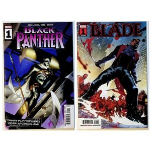 Blade #1 (2023) & Black Panther #1 (2023) Marvel Comics Lot NM LGY#213 & LGY#029